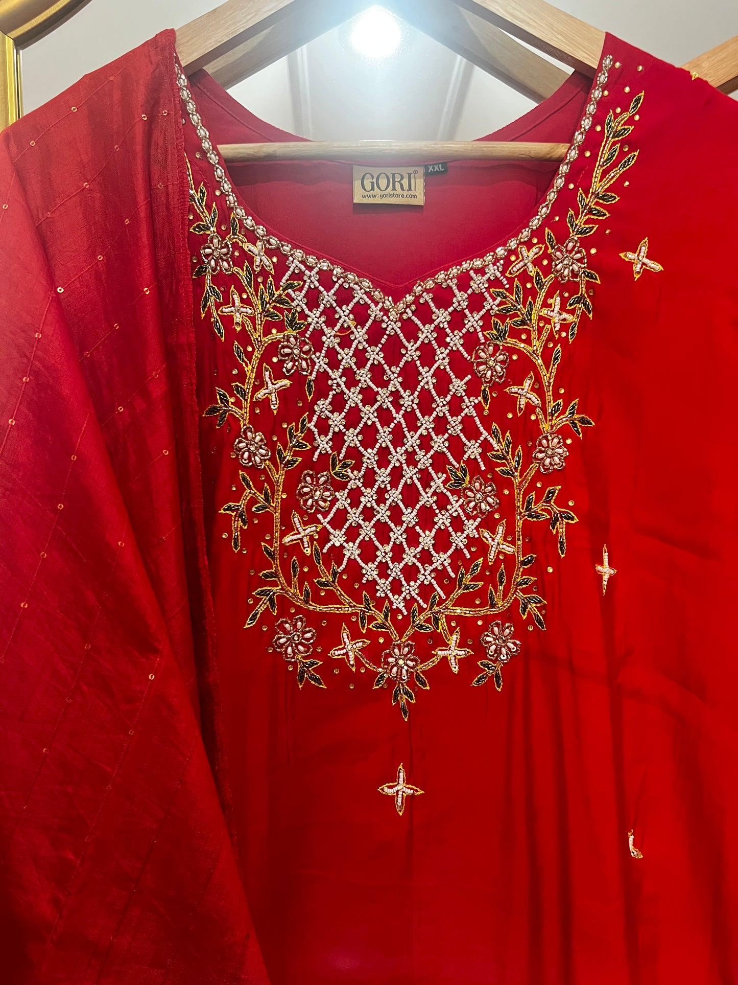 Red Salwar Kameez