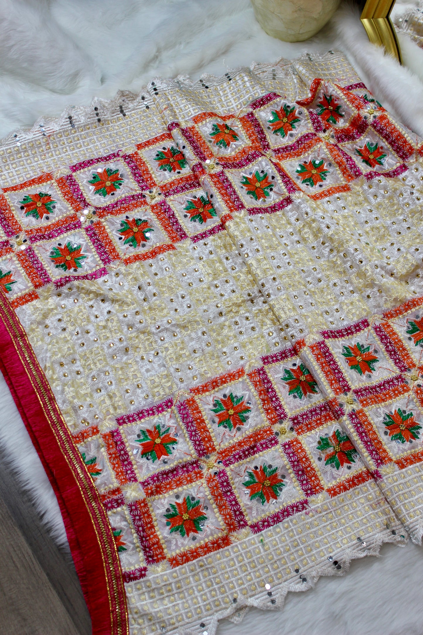Rabdi Phulkari Dupatta