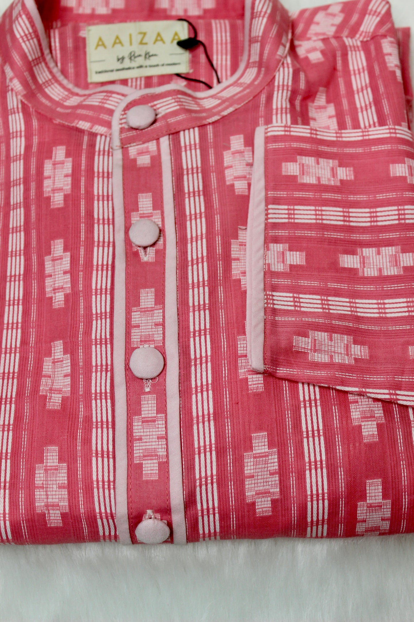 Gajari Jamdaani Men's Kurta