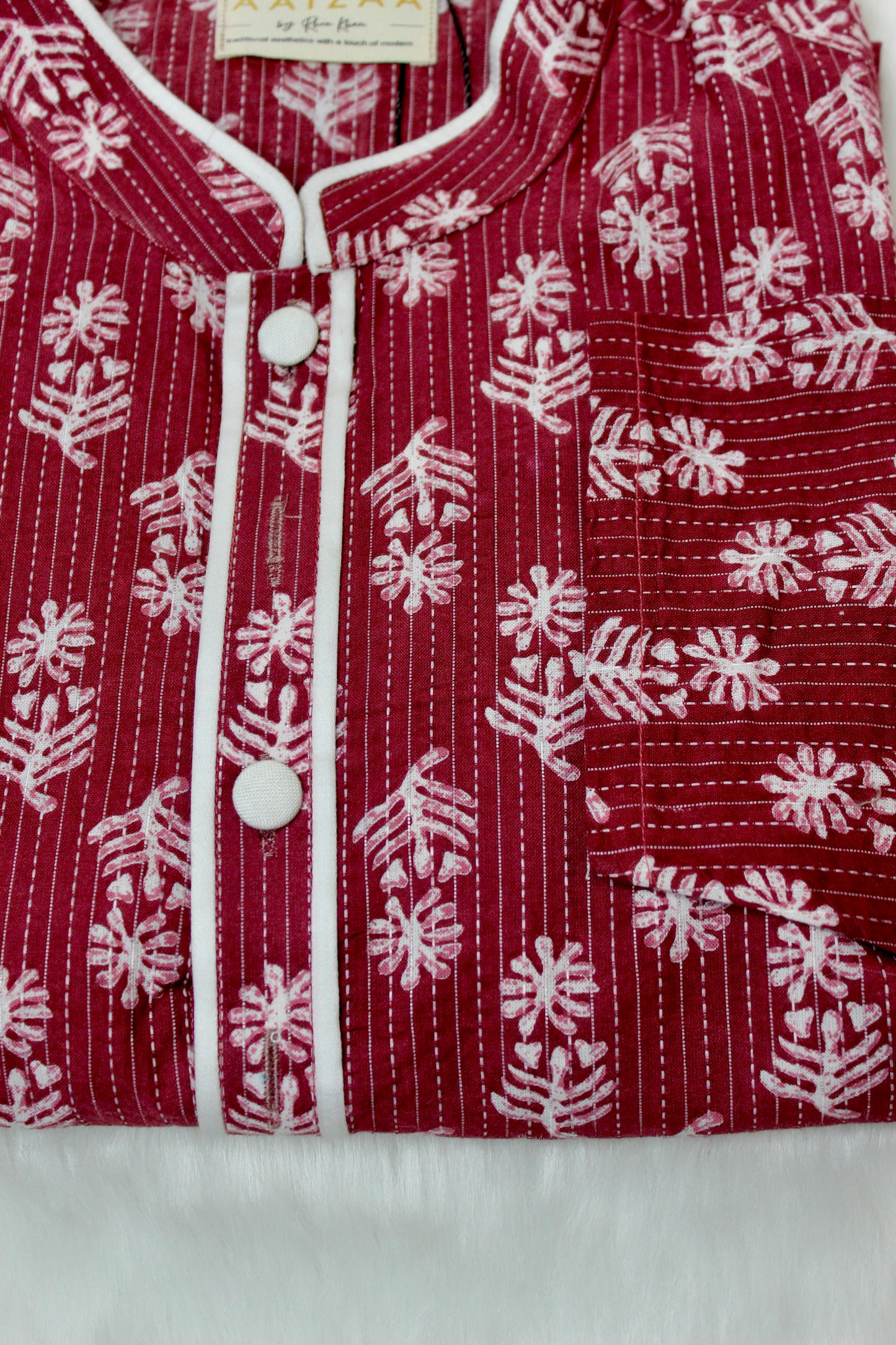 Mayan Motif Men’s Kurta