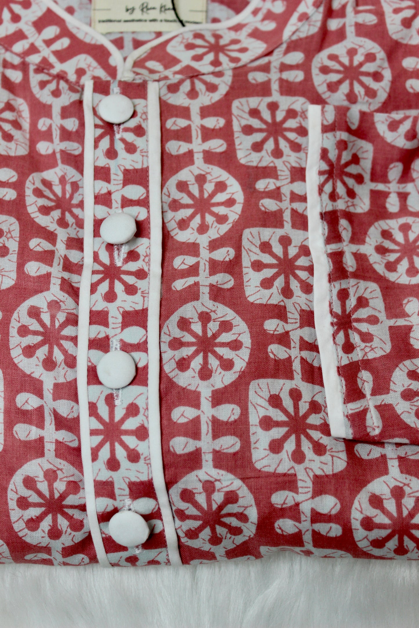 Pink Men's Kurta