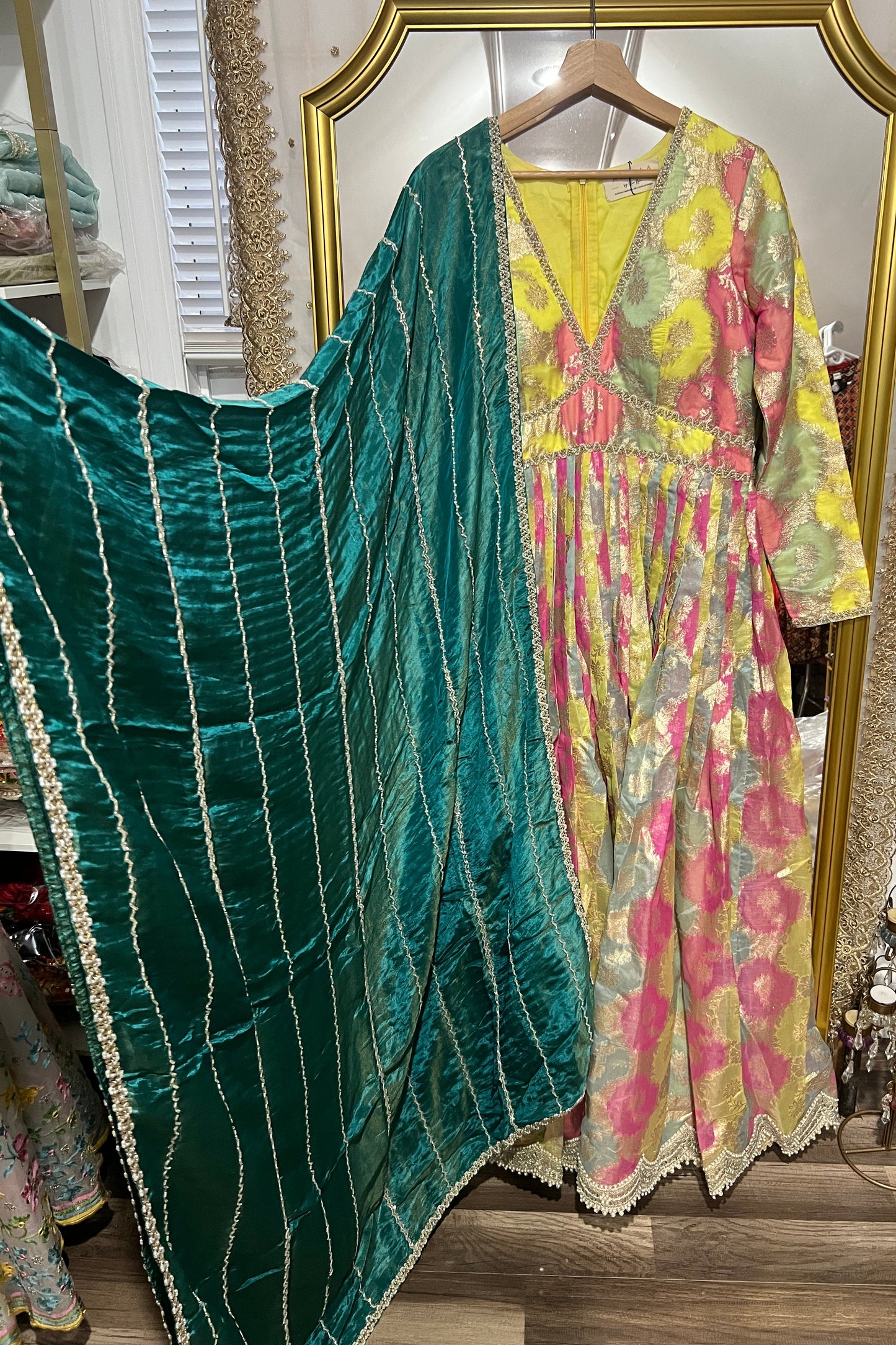 Festive Benarsi Gown