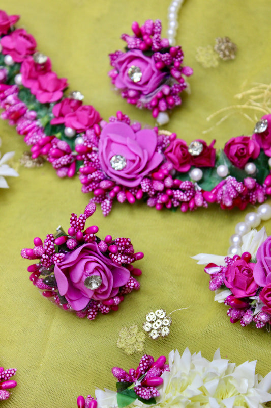 Guldasta Haldi Floral Jewelry