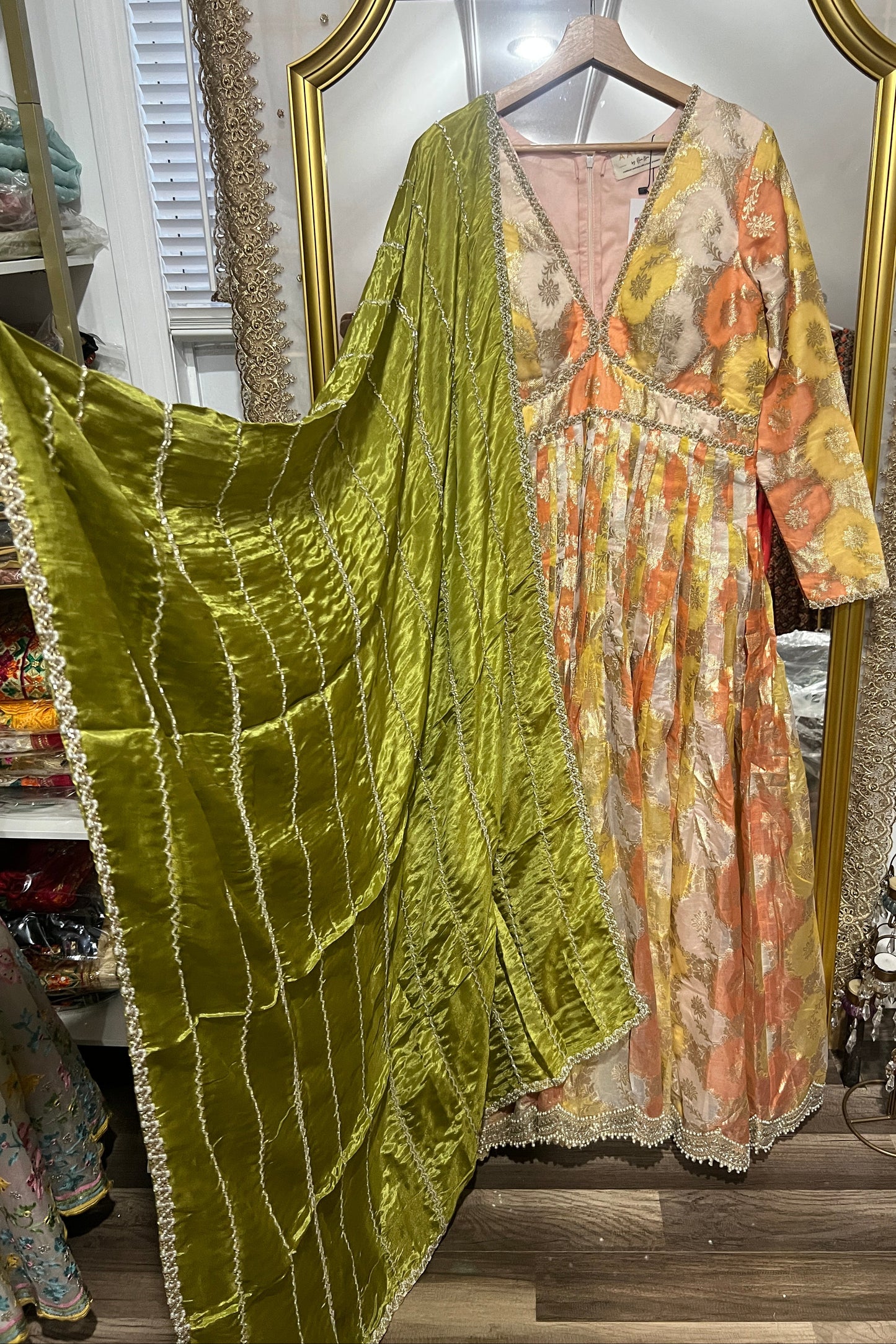 Festive Benarsi Gown