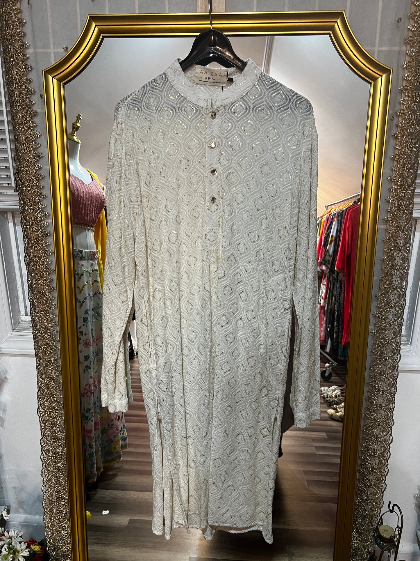 Festive Lucknowi Men’s Kurta