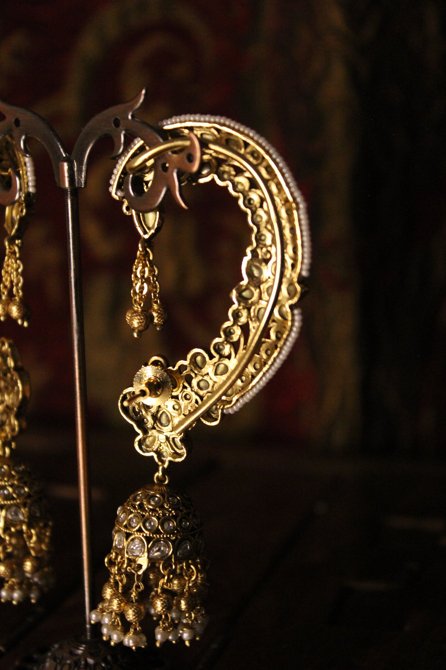 Gunjan Cuff Earrings