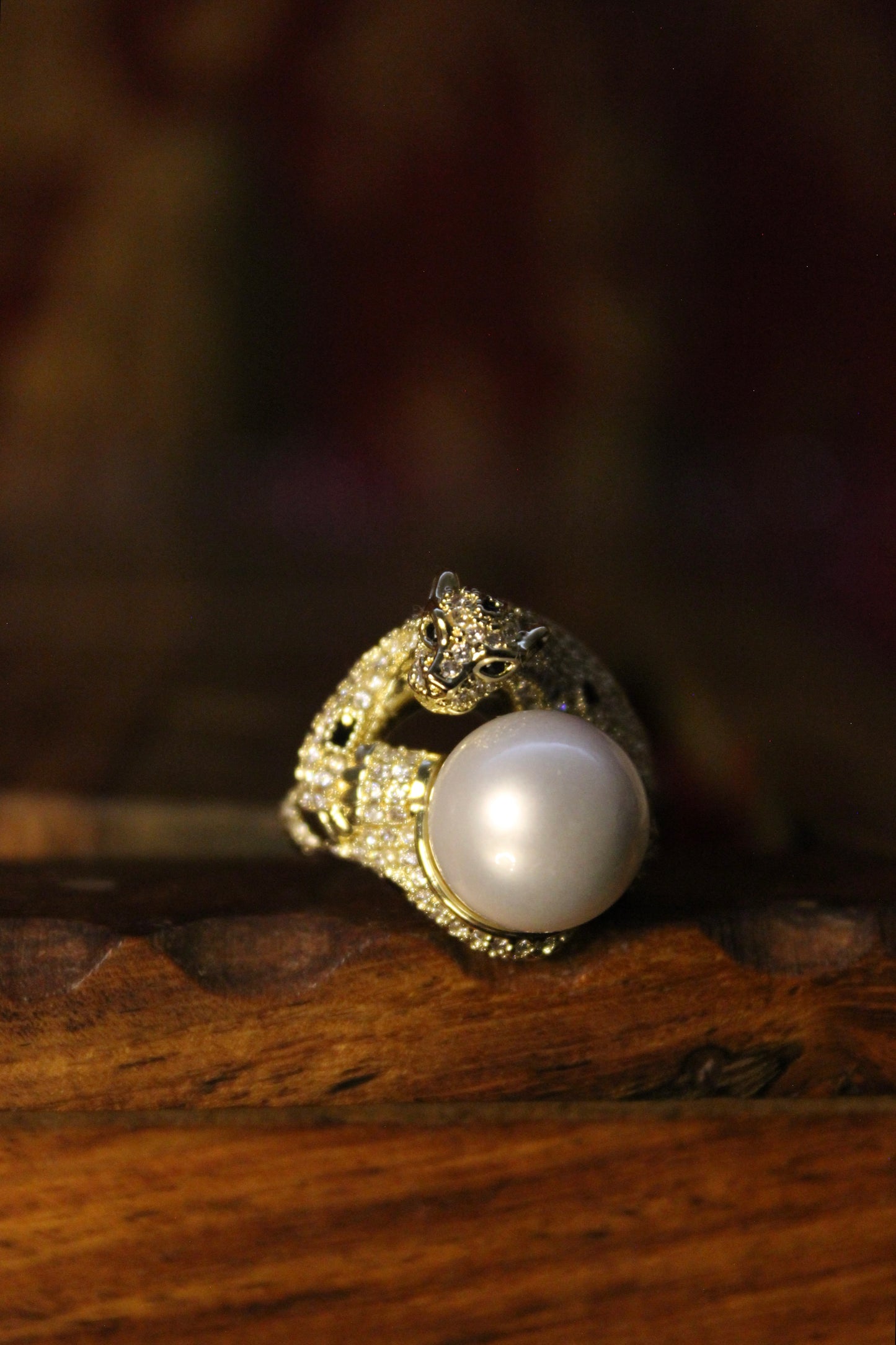 Jaguar Finger Ring