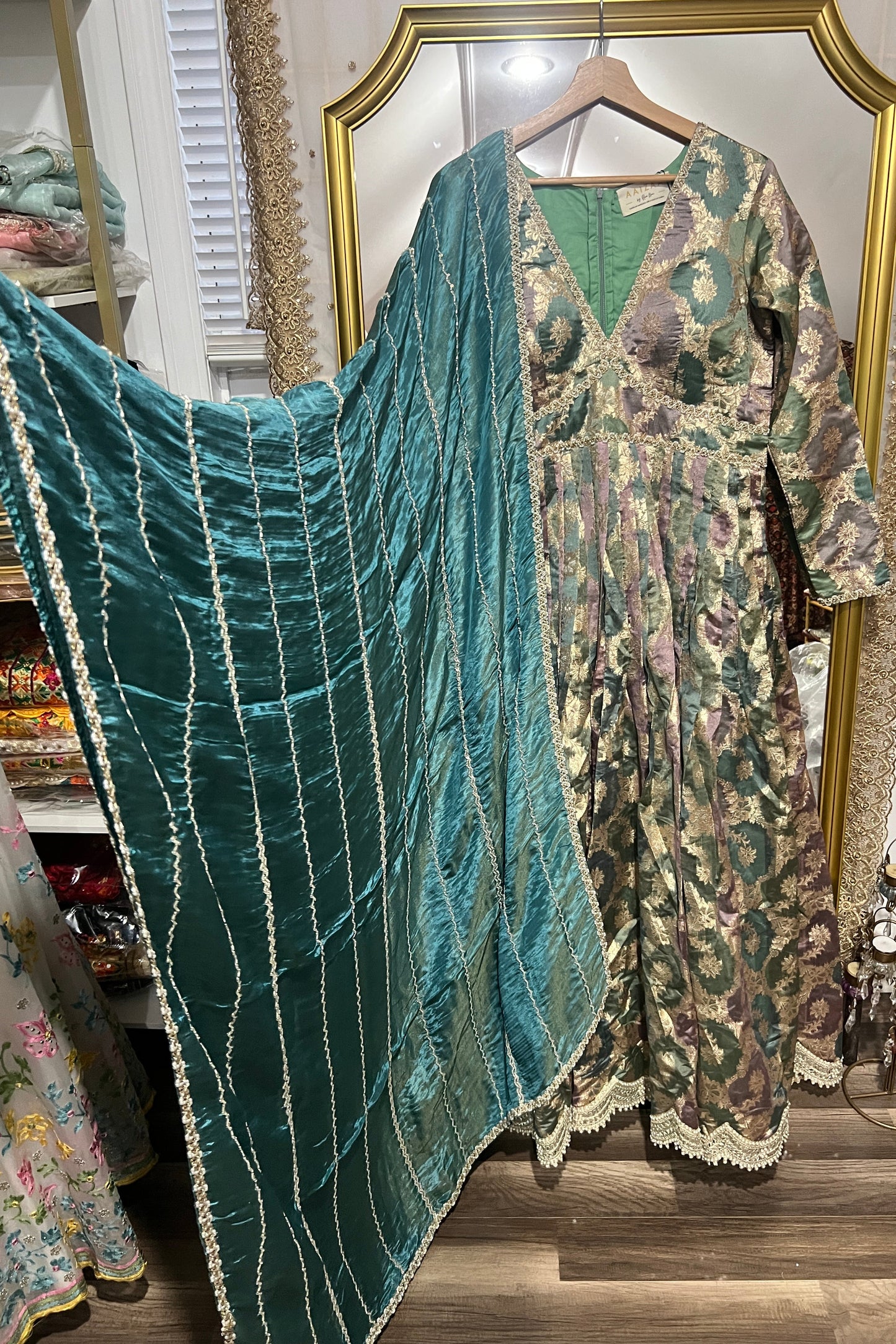 Festive Benarsi Gown