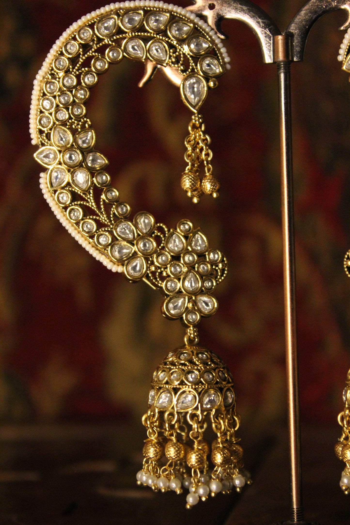 Gunjan Cuff Earrings