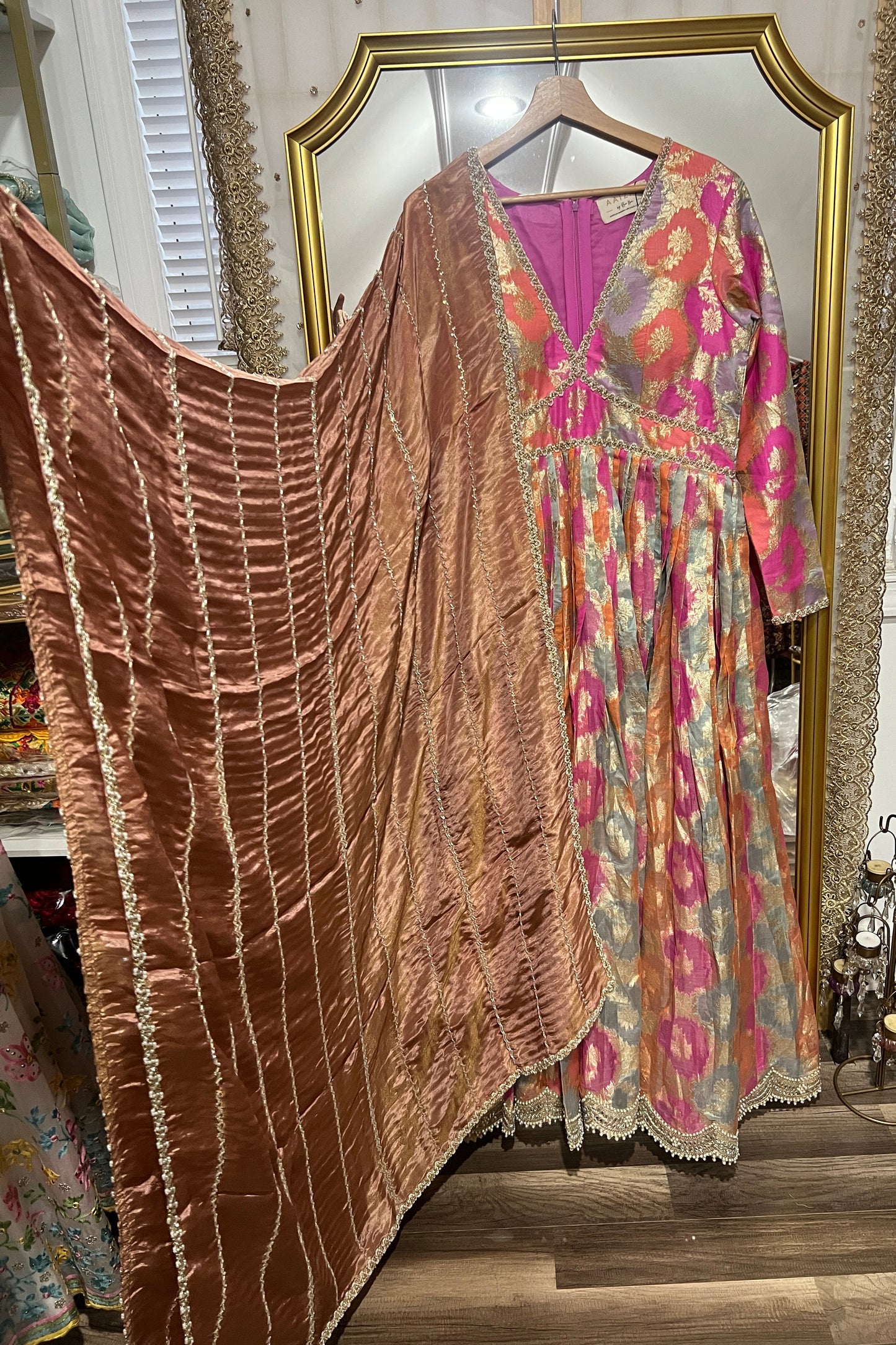 Festive Benarsi Gown