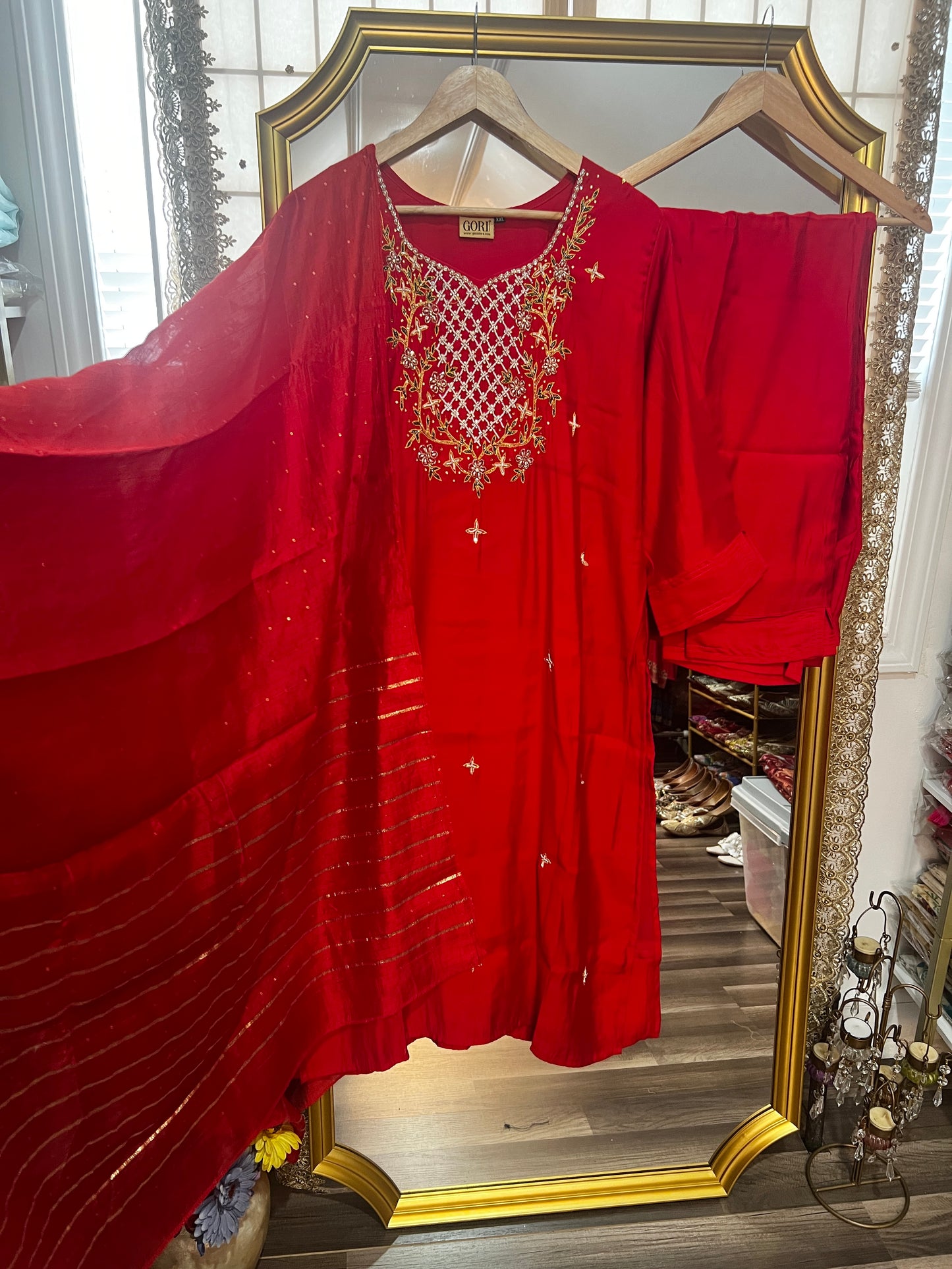 Red Salwar Kameez