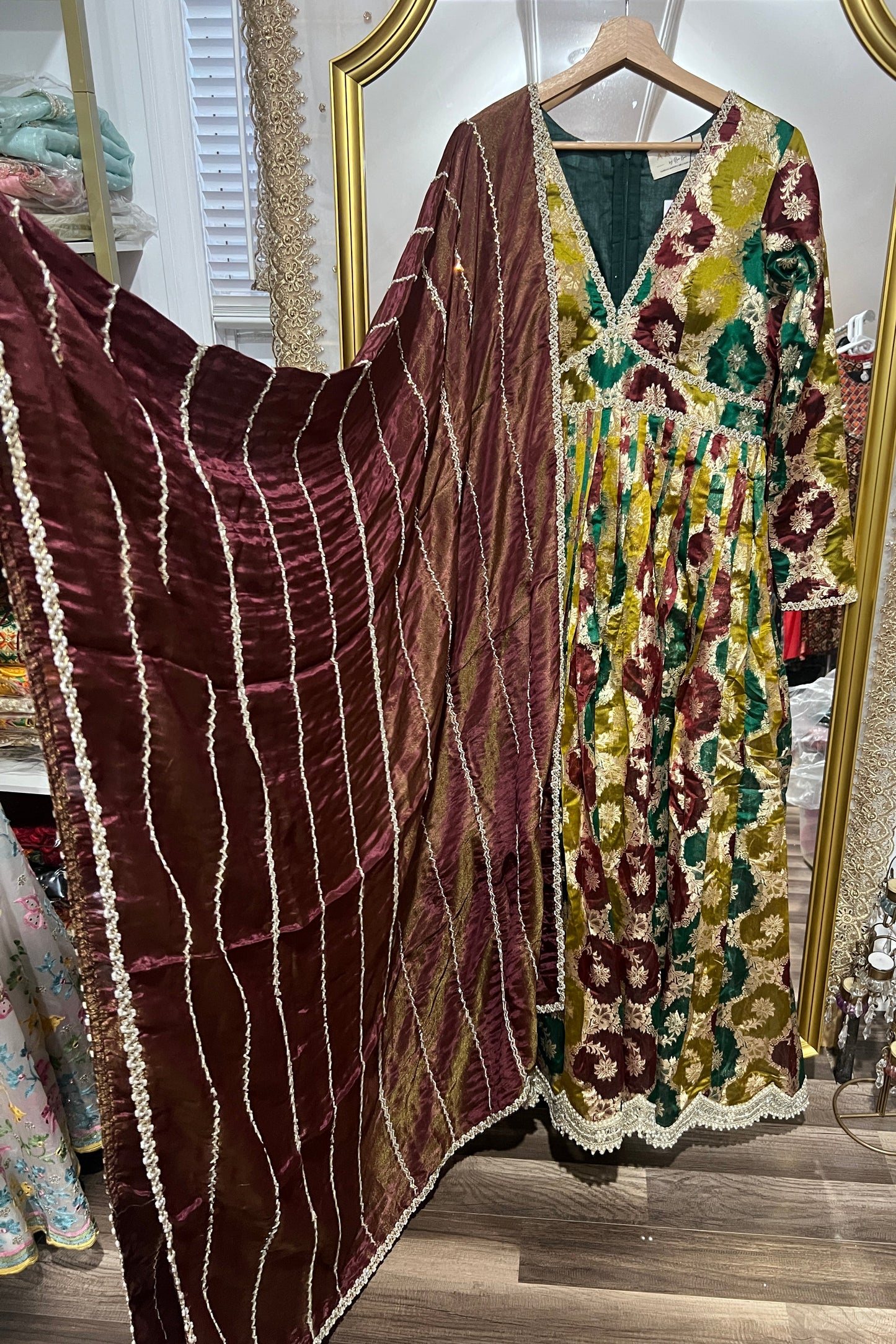 Festive Benarsi Gown