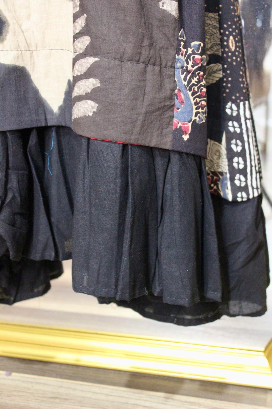 Cotton Patchwork A-line Kurti