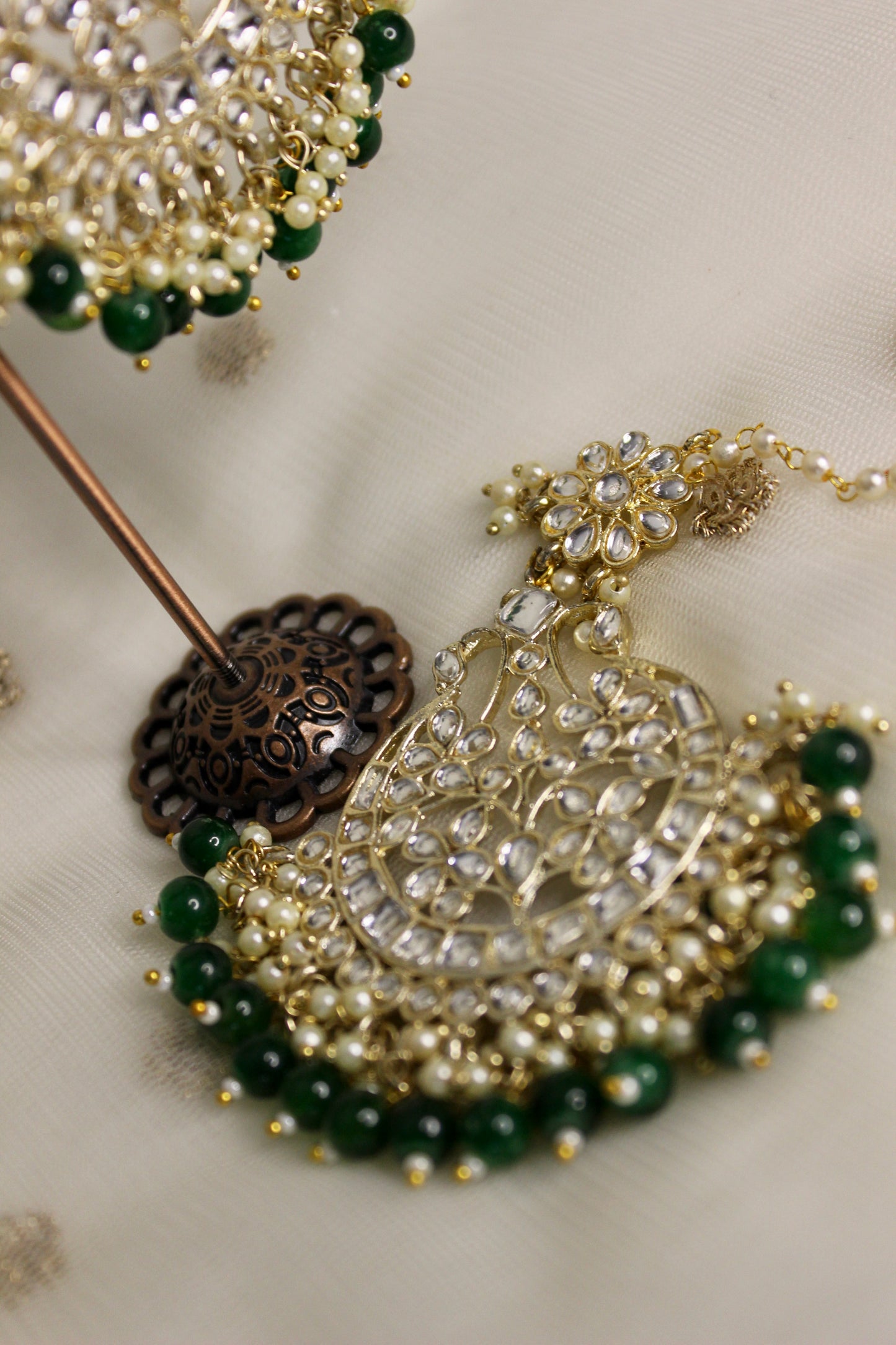 Lita Earrings & Tikka Set