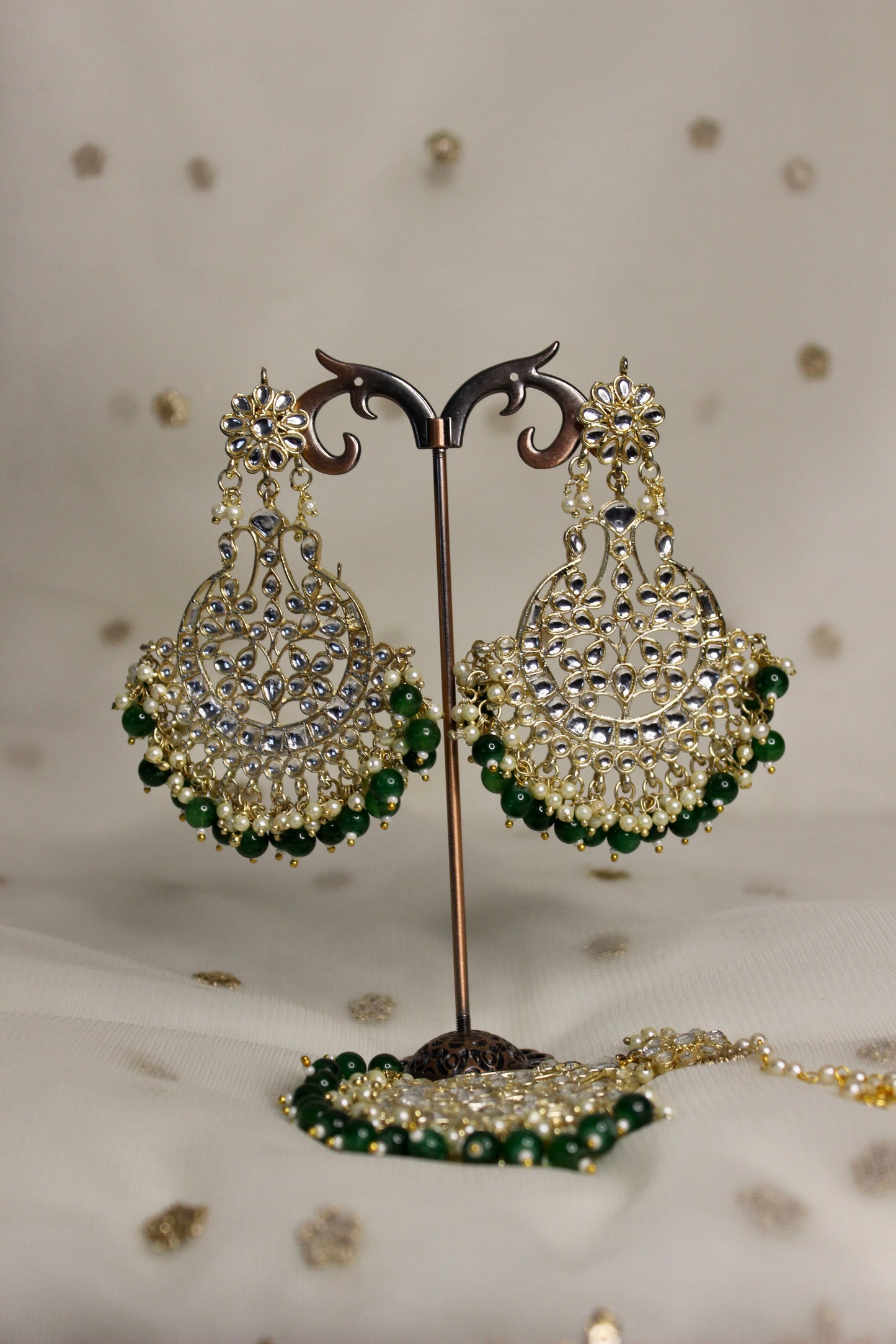 Lita Earrings & Tikka Set